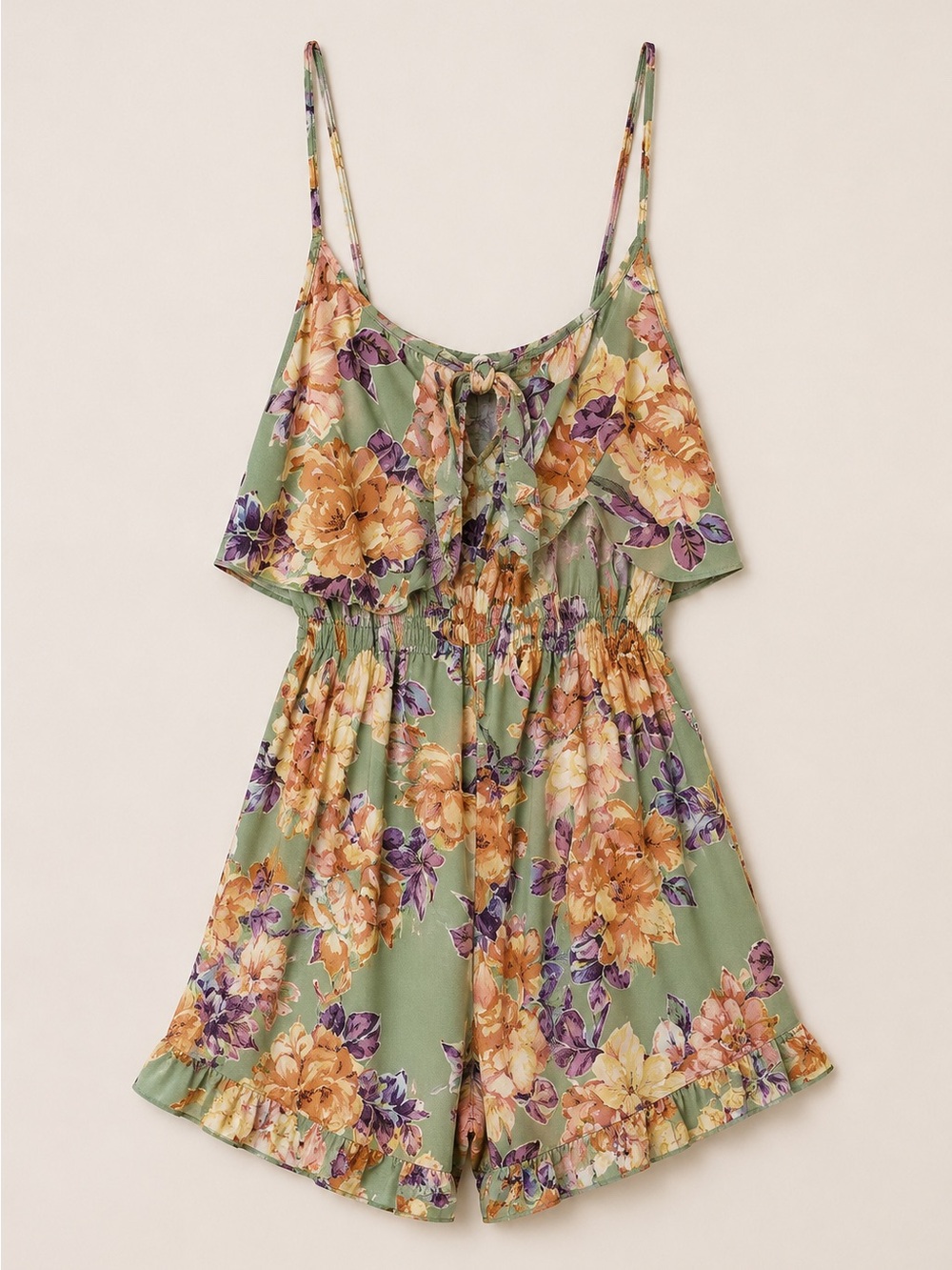 Mike and Molly size medium romper floral